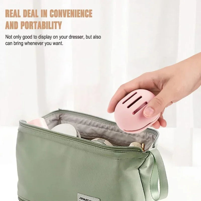 1PC Makeup Sponge Holder Eco-Friendly Silicone Multi-hole Beauty Egg Storage Case Travel Protable Cosmetic Puff Box Maquillaje
